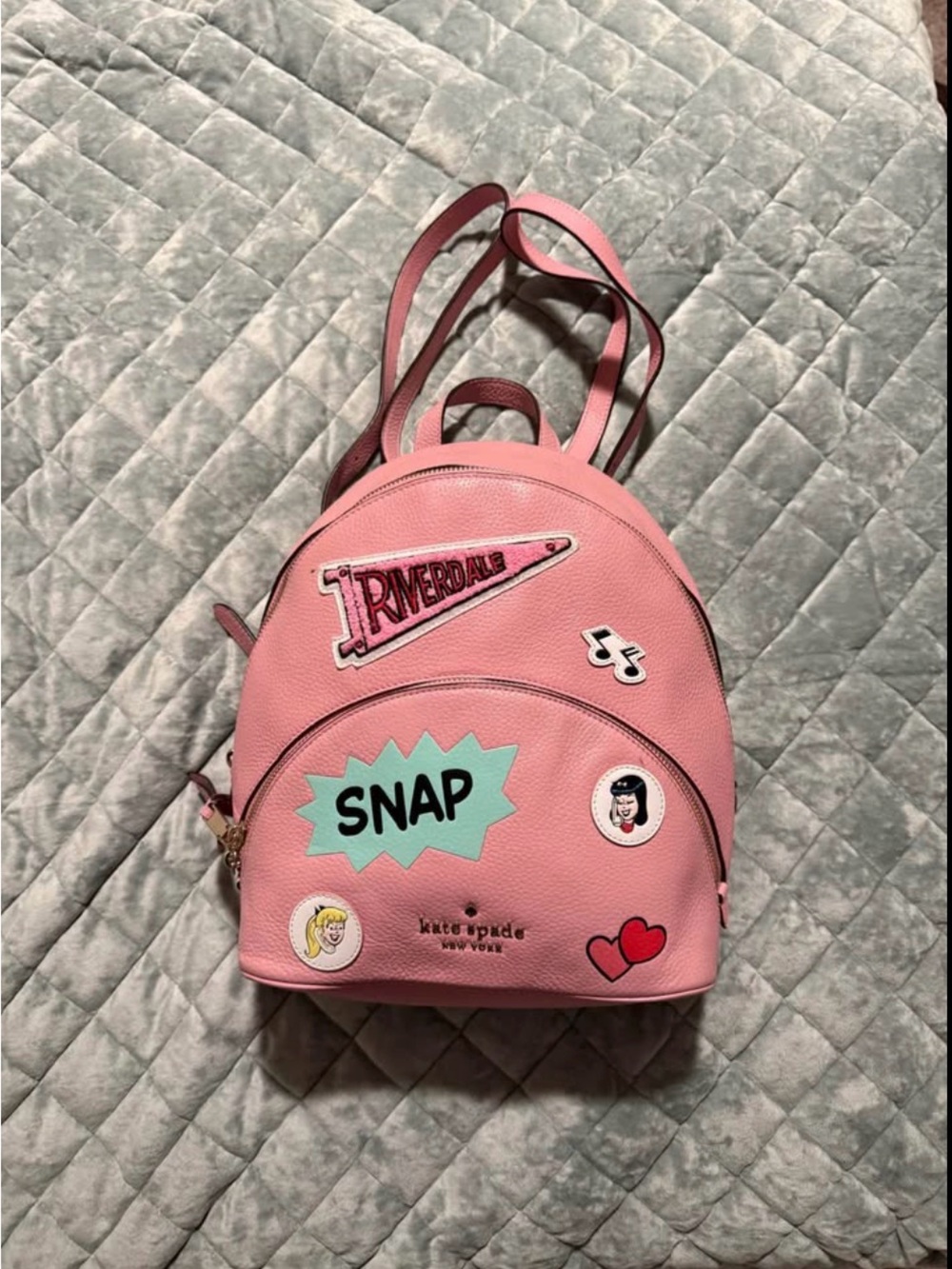 Kate Spade Pink Riverdale Backpack
